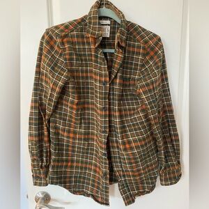Men's Plaid Cotton Button Down